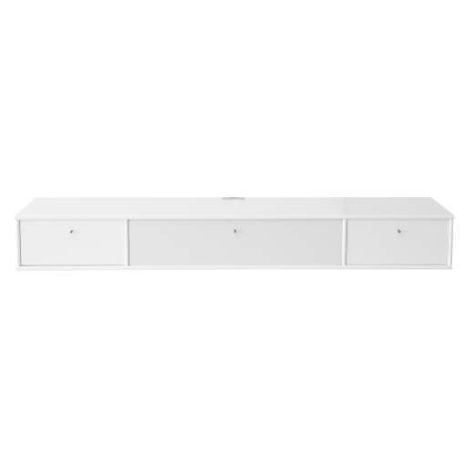 Mistral AV | Væghængt TV bord i hvid